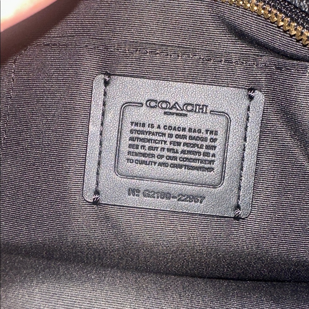 COPY - Black Coach Tote Bag - Picture 5 of 5